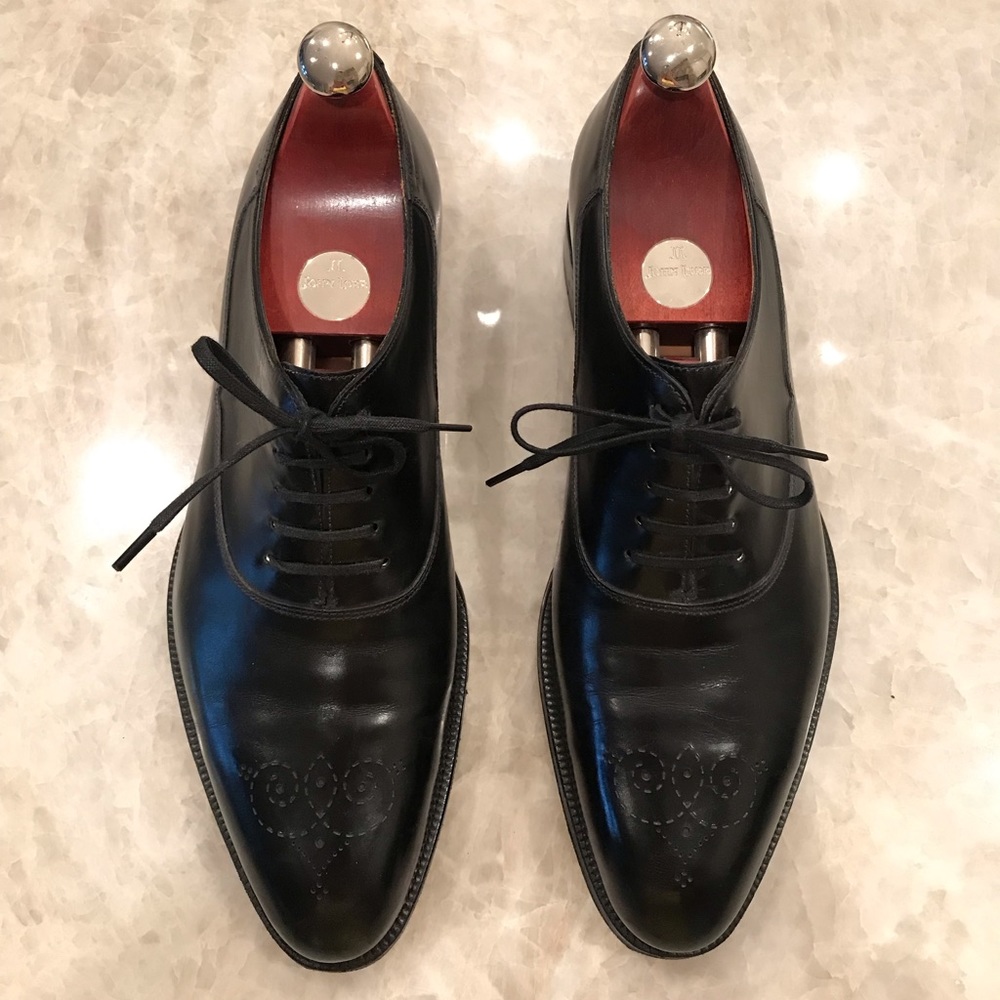 John Lobb Black Oxford Preowned
